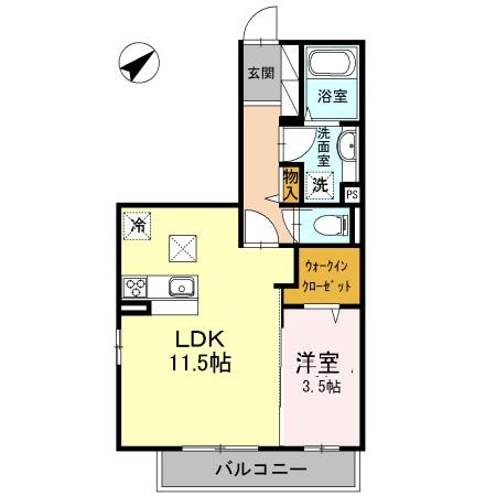 パークヒルズの間取り
