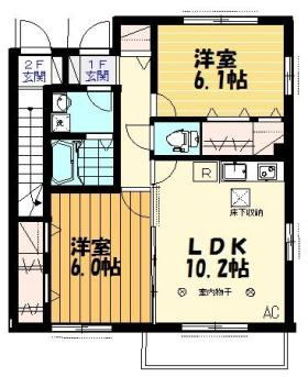 リヴェールの間取り
