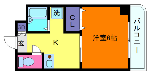 グローリーメゾンの間取り