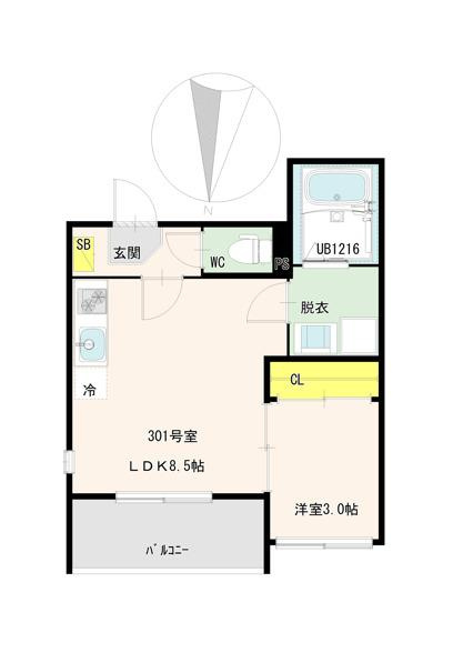 葛飾区東四つ木１丁目のアパートの間取り|

