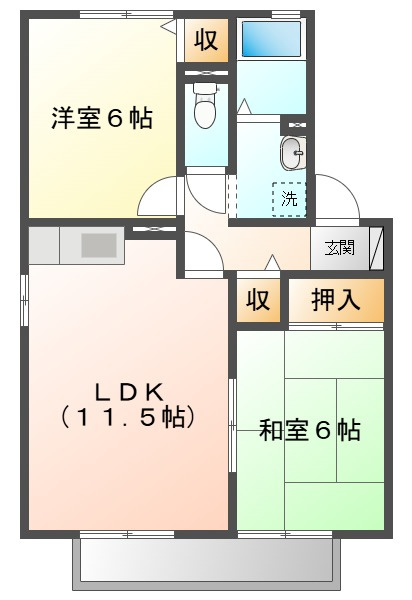Ｂａｙ　Ｌｅａｆの間取り