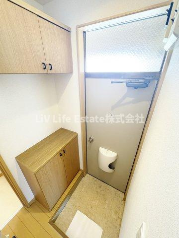 プチメゾン東戸倉Ⅱの玄関