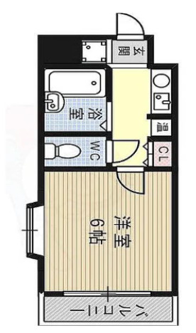香川ハイツ御影イーストの間取り