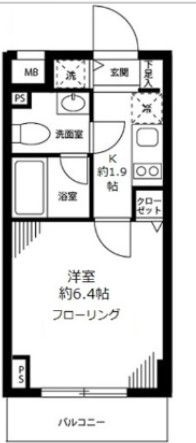 グロースメゾン亀戸の間取り|間取りです。