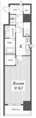 セイル淀屋橋の間取り|セイル淀屋橋　間取り