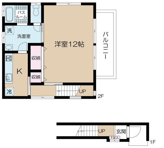 プルミエ・エタージュ の間取り|間取りです。