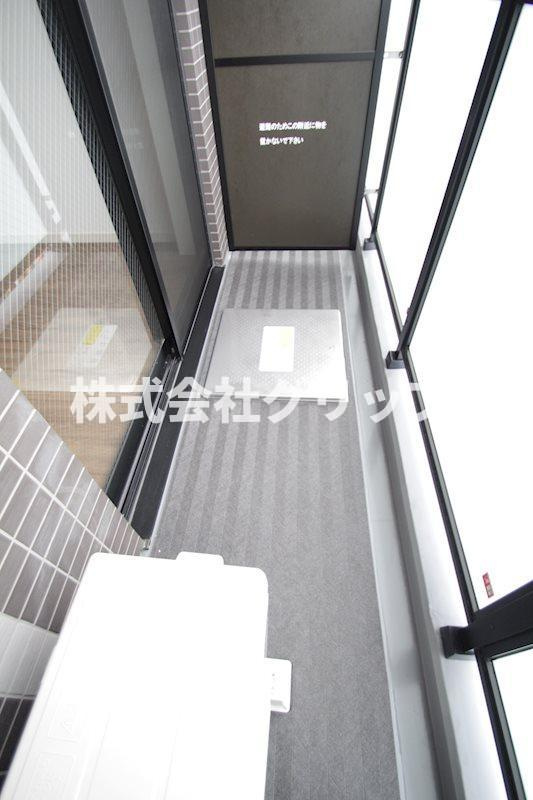 グランヴァン横濱南のバルコニー