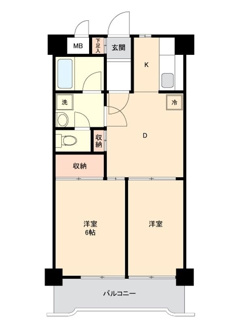 【間取り】 | スカイパレス三ノ輪 | 間取りです。