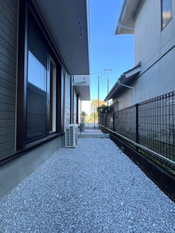 東大和市立野戸建０１の庭