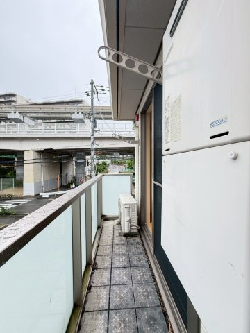 エスポワールアイ北春日丘のバルコニー