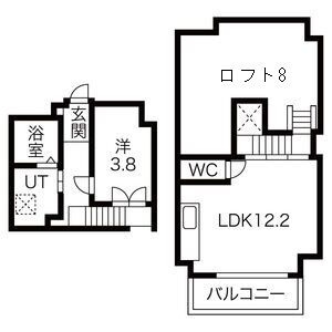 【間取り】 | グランフォート新瑞橋