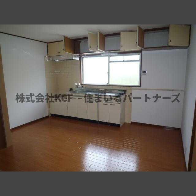御井コーポⅡのキッチン|使いやすいキッチンです