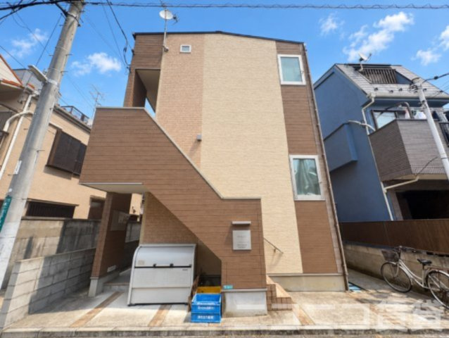 江戸川区東小岩５丁目のアパートの外観