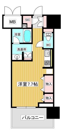 【間取り】 | ジオエント西宮北口