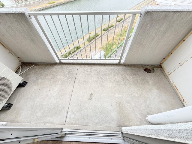 メゾンサクラ9期のバルコニー
