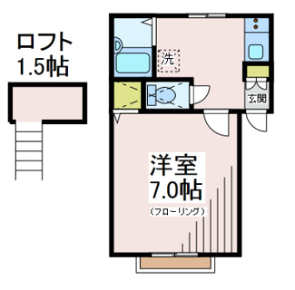 【間取り】 | スカイパレスＭ1