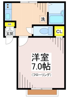 【間取り】 | スカイパレスＭ1