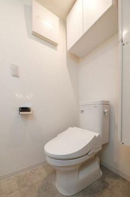 COCOCUBE大井町のトイレ|清潔感のあるトイレです