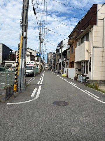 城東区鴫野東２丁目中古戸建の前面道路含む現地写真