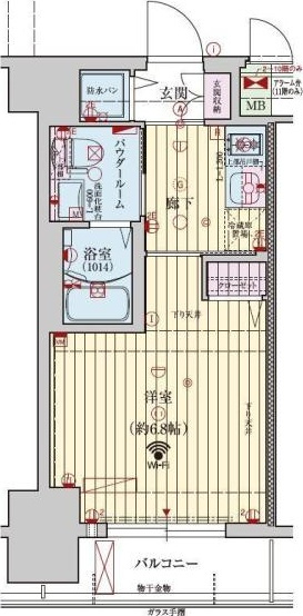 ファーストフィオーレ神戸元町の間取り