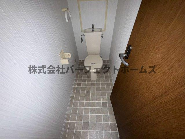 ソシアハイツオクダのトイレ|ゆったりとした空間のトイレです