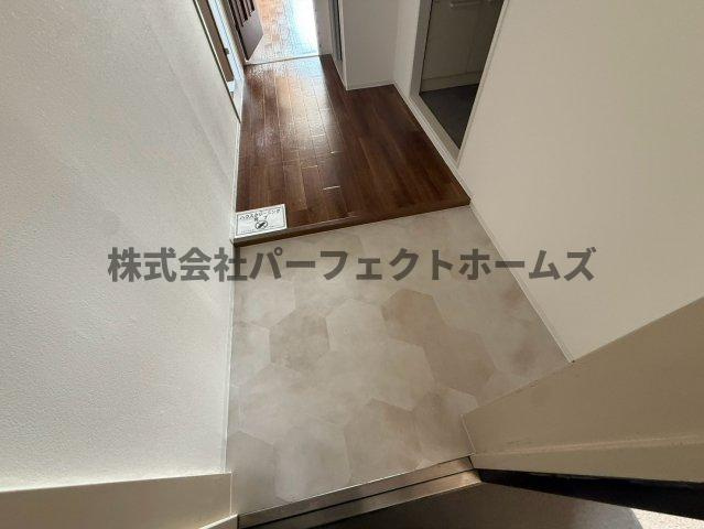 ソシアハイツオクダの玄関|シンプルで使いやすい玄関です