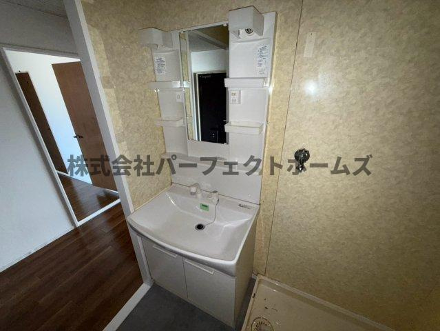 ソシアハイツオクダの独立洗面台|独立洗面台で身支度をすべて済ませてしまいましょう
