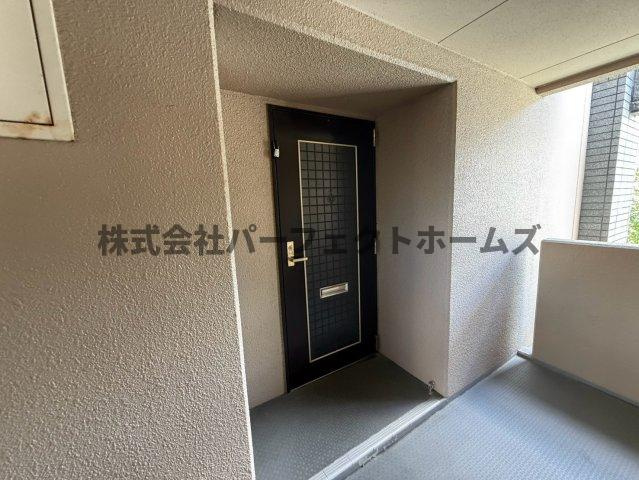 ソシアハイツオクダの玄関|玄関扉です