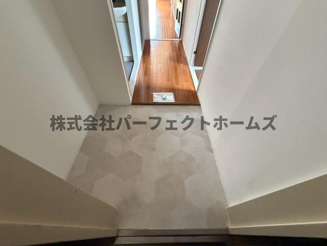 ソシアハイツオクダの玄関|シンプルで使いやすい玄関です