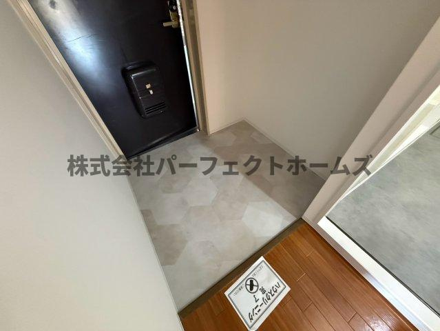 ソシアハイツオクダの玄関|玄関です