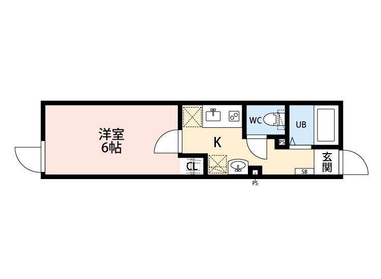 メゾン　プランタンの間取り
