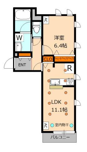 Rezain Poireの間取り