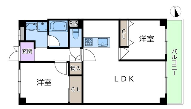 【間取り】 | 豊中北コーポラス | エイブルにて取扱い可能な住宅ローンは、全部で10種類以上！お客様にピッタリの住宅ローンを当社のFPよりご案内させて頂きます。住宅ローンのご相談だけでも、お気軽にご相談下さいませ。