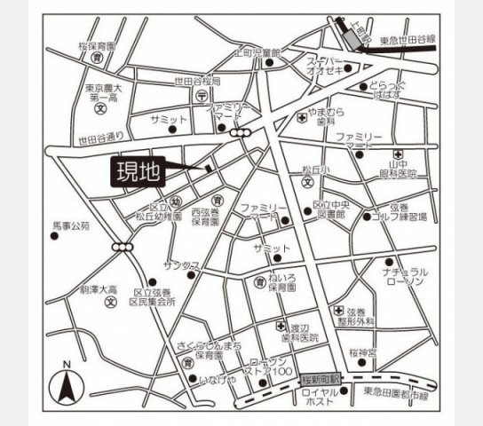世田谷区弦巻５丁目の賃貸マンションのその他