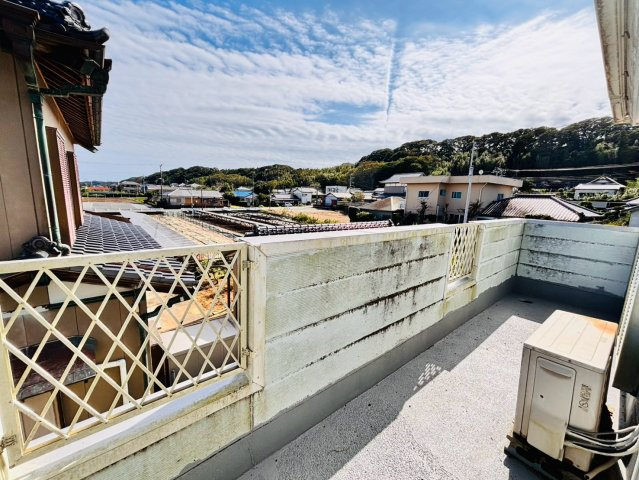 銚子市森戸町　中古戸建のバルコニー