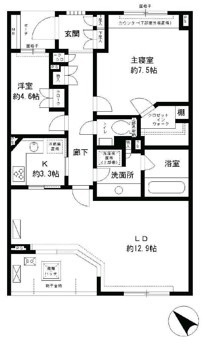 パティオス１６番街 の間取り