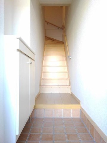 ブライト青山の玄関