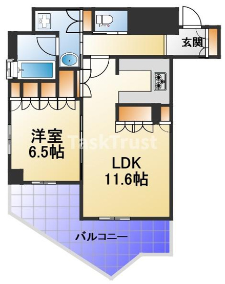 【間取り】 | リーガル梅田EAST