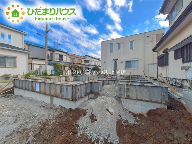 上尾市小泉9期　新築戸建　01の外観|9/18撮影