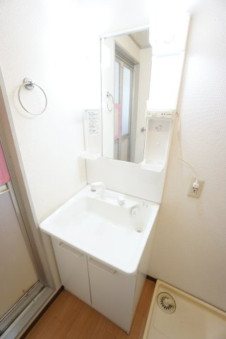 【独立洗面台】 | ハイツゆかり | ※同物件、同タイプ、間取り反転のお部屋です