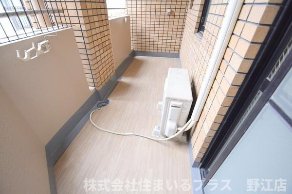 アメニティハイムのバルコニー