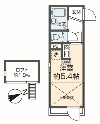 【間取り】 | グローリア北千住