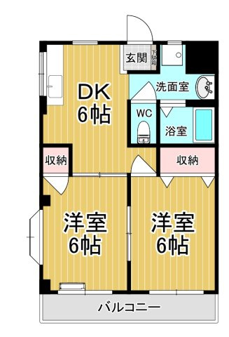 【間取り】 | フレディスクエア | ファミリーさん向けのお部屋です♪