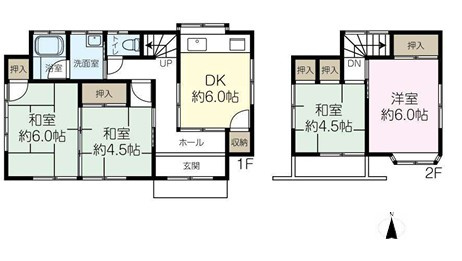 【間取り】 | 美里町猪俣　中古住宅  