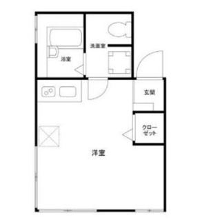 【間取り】 | クレール千駄木　Ｂ棟 | 間取りです。