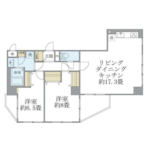 ＩＳＭ石神井公園の間取り
