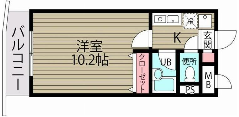 ダイヤマンションの間取り