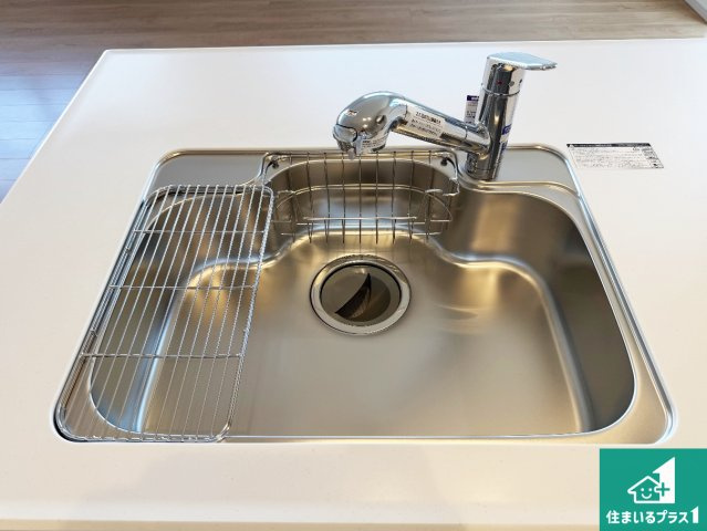 ■豊中市待兼山町　第1期　新築一戸建ての設備|広々としたシンクで食器洗いも楽々！
