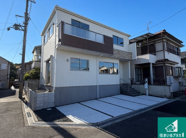 ■豊中市待兼山町　第1期　新築一戸建ての外観|安心の10年保証！外観を美しく保ち、雨水で汚れを落とします！気になることがありましたら、お気軽にお問い合わせください！