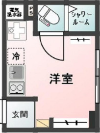豊島区目白５丁目の賃貸マンションの間取り